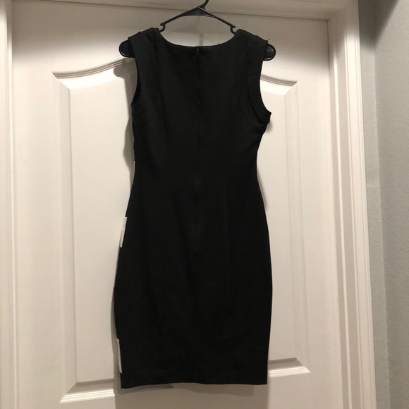 Bodycon XOXO black and white pattern dress - Picture 3 of 5